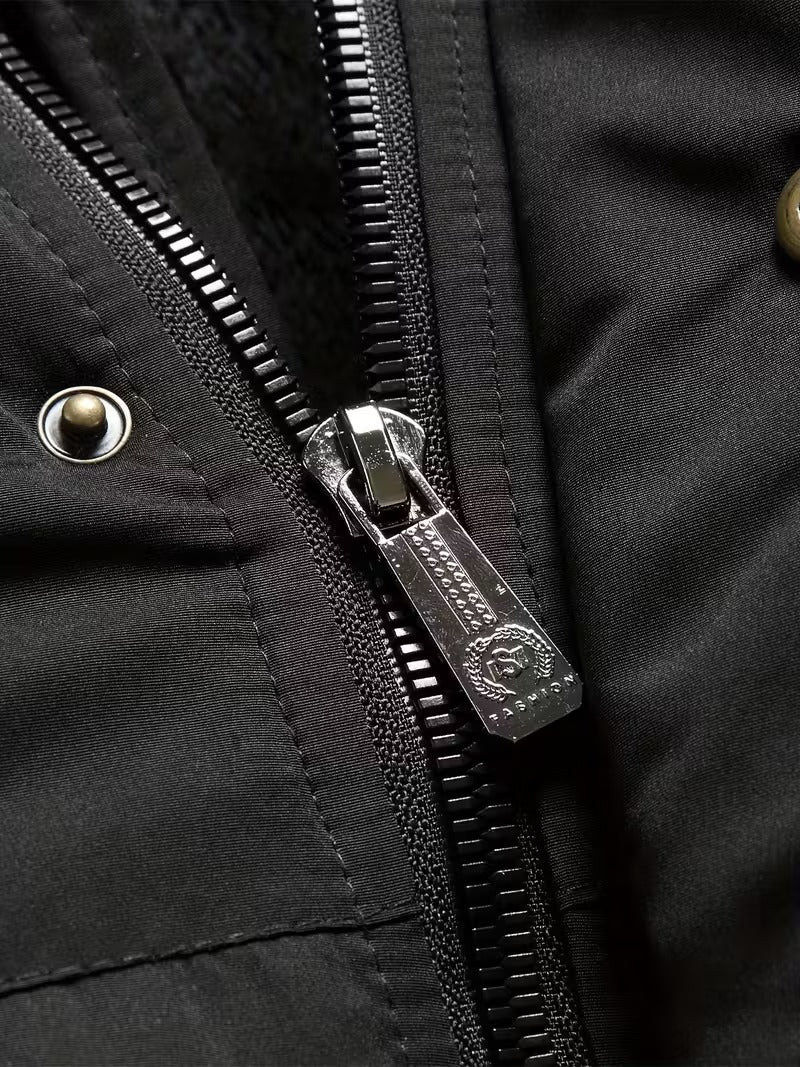 Men's tweed overcoat