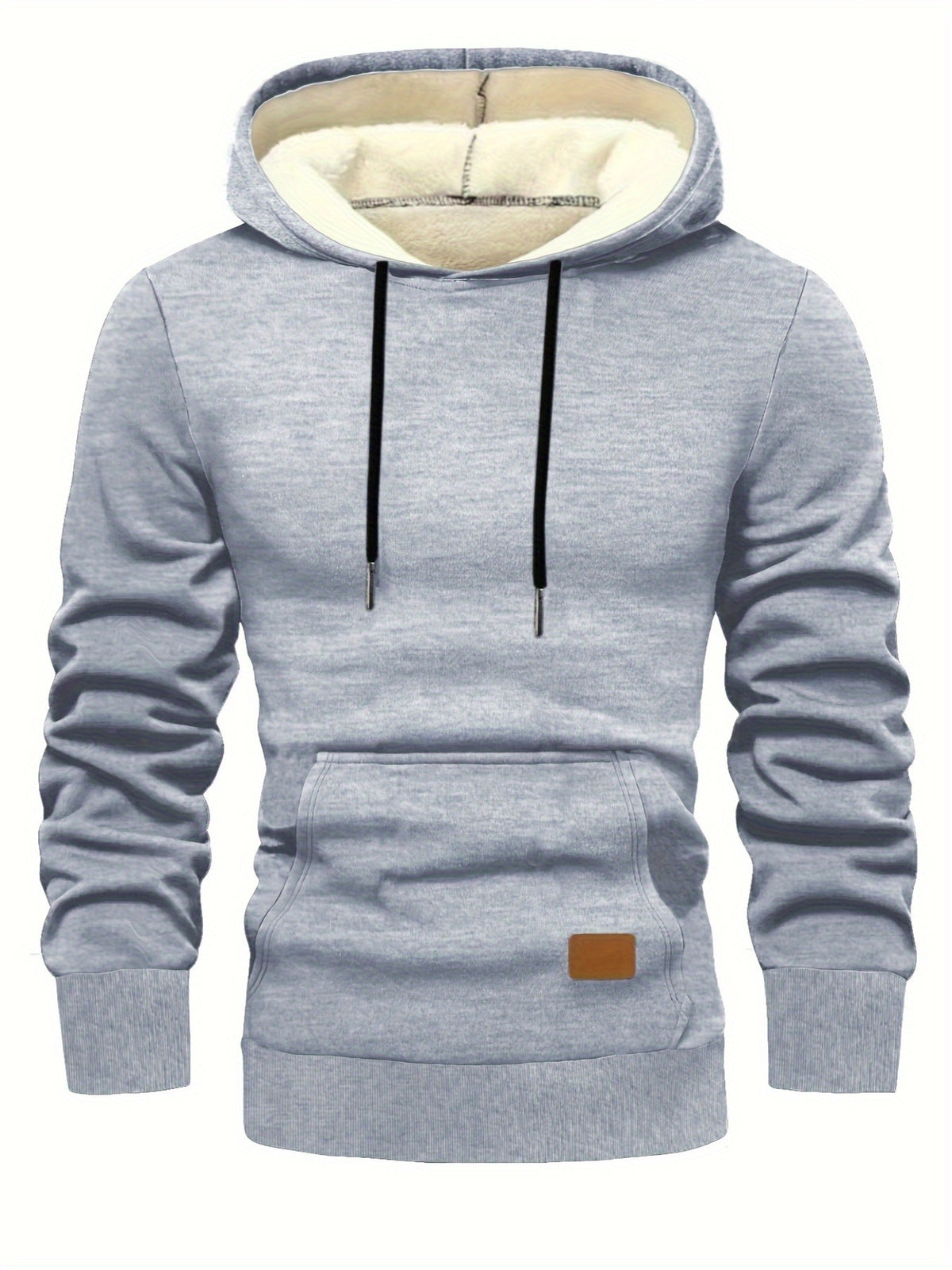 Men's heavy waterproof hooded sweatshirt
