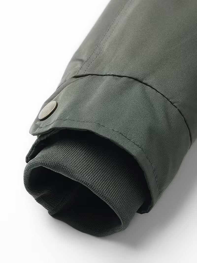 Men's tweed overcoat