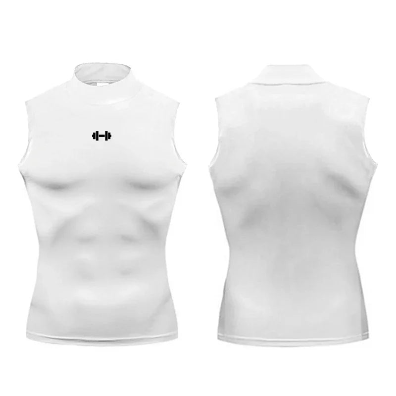 Men's sleeveless compression shirt