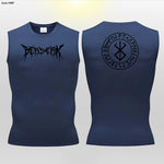 Anime Berserk Sleeveless Compression T-Shirt