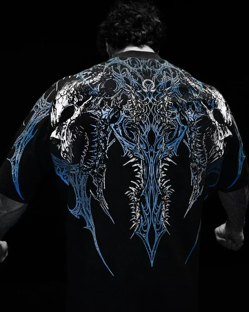 Dark Gothic Harajuku Style Men's Shirt