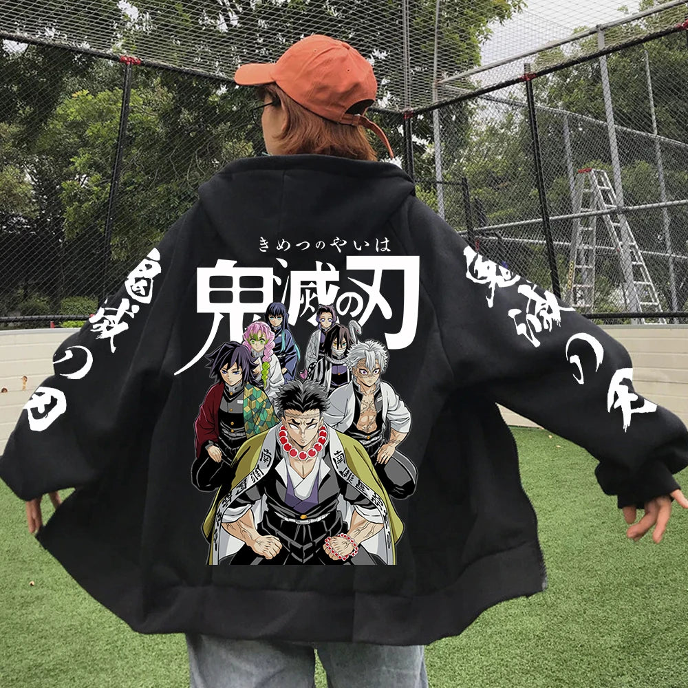 Dragon Ball Super Men's Sweatshirt Hashiras Demon Slayer