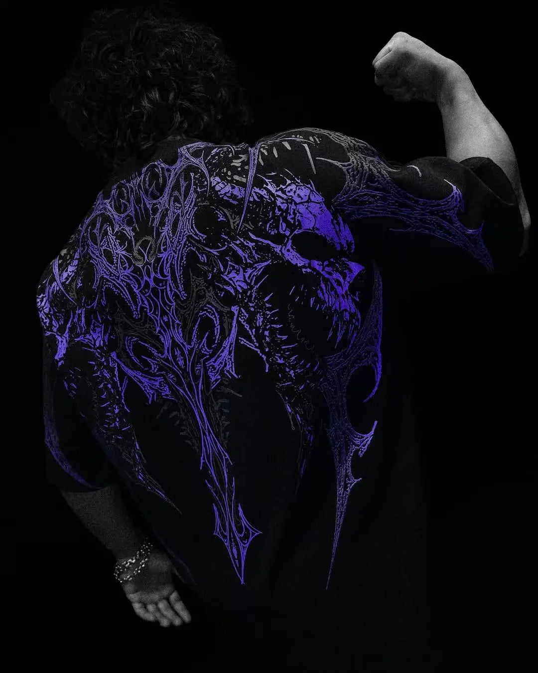 Dark Gothic Harajuku Style Men's Shirt