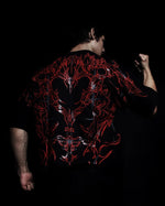 Oversized T-shirt Black Shadow