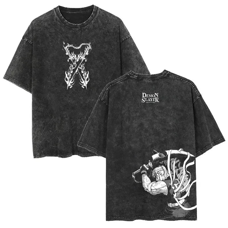 Tengen Uzui Oversized Streetwear T-Shirt 2