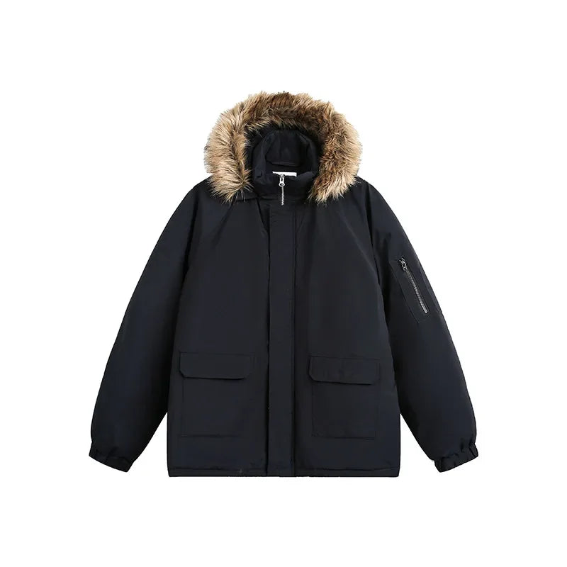PolarCore Fur Hood Winter Parka