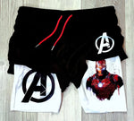 Avengers Dry-Fit Compression Shorts 2 in 1