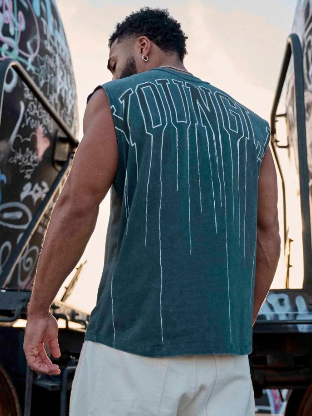 YA Summer Sleeveless Breathable T-Shirt