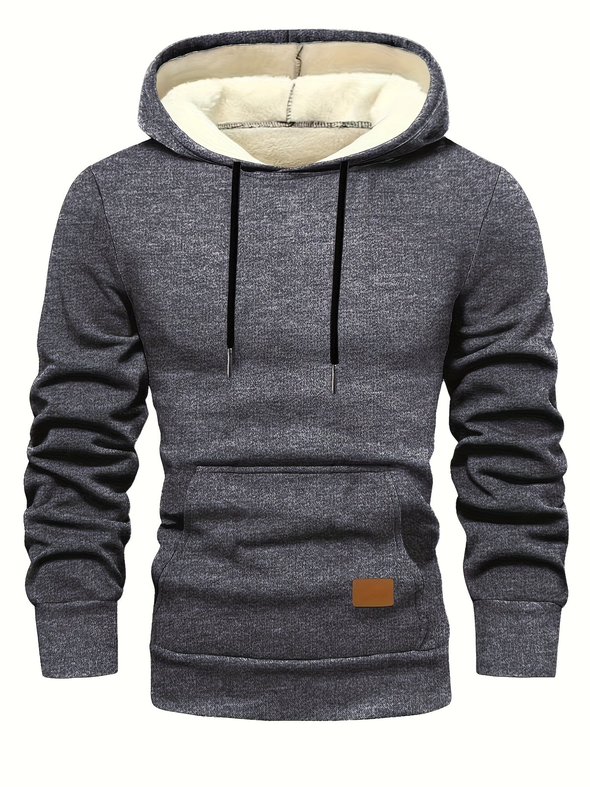 Men's heavy waterproof hooded sweatshirt