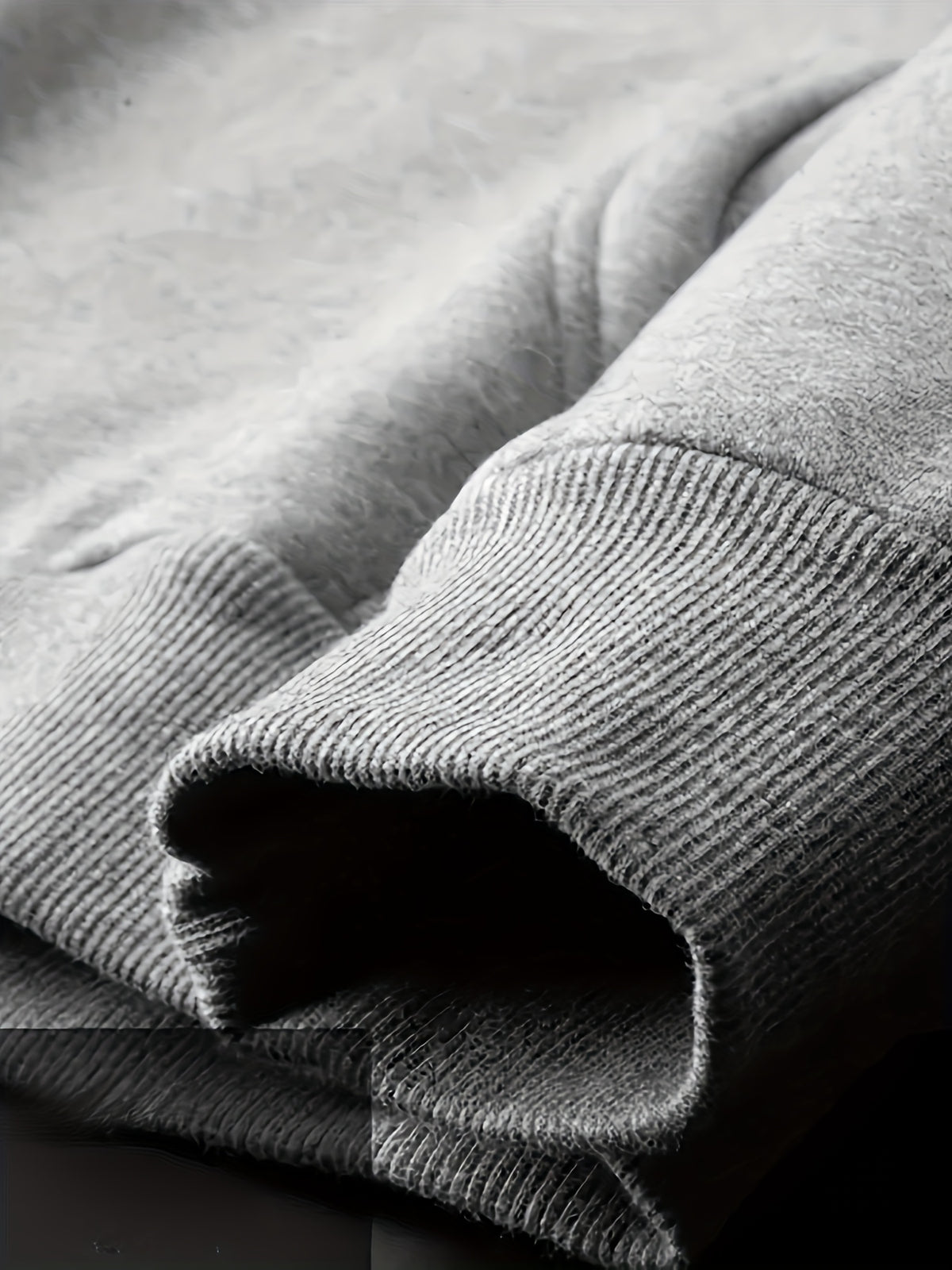 Men's heavy waterproof hooded sweatshirt