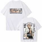 Oversized Streetwear Plus Size Sanemi Shinazugawa Demon Slayer