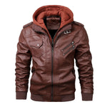 Premium retro men's jacket with hood and lining.