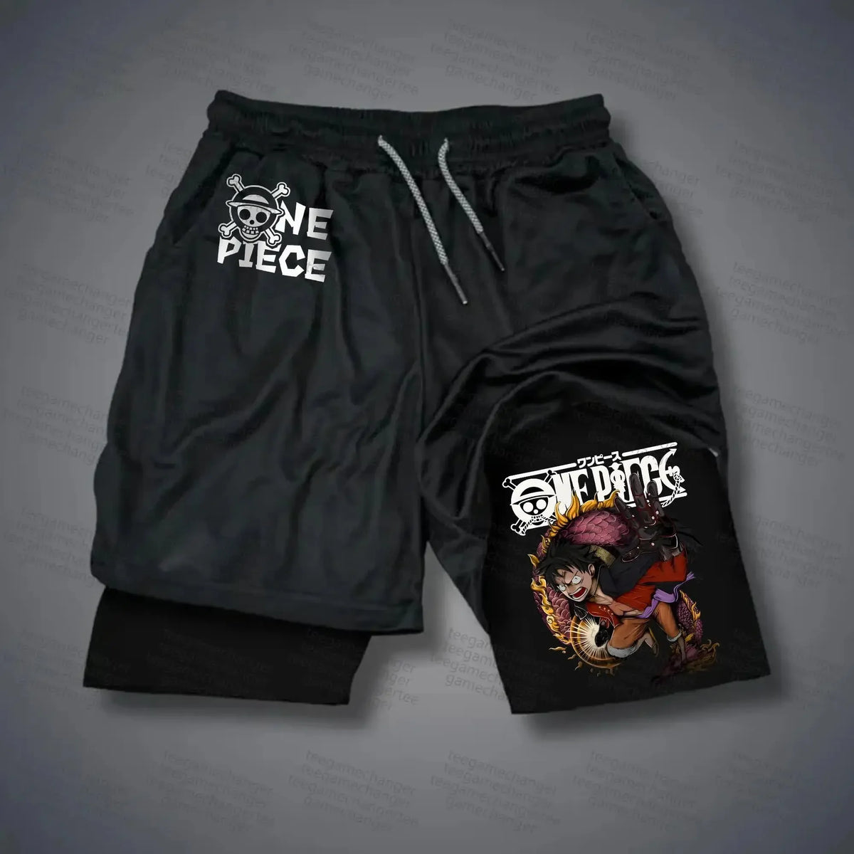 Dry-Fit One-Piece Compression Shorts