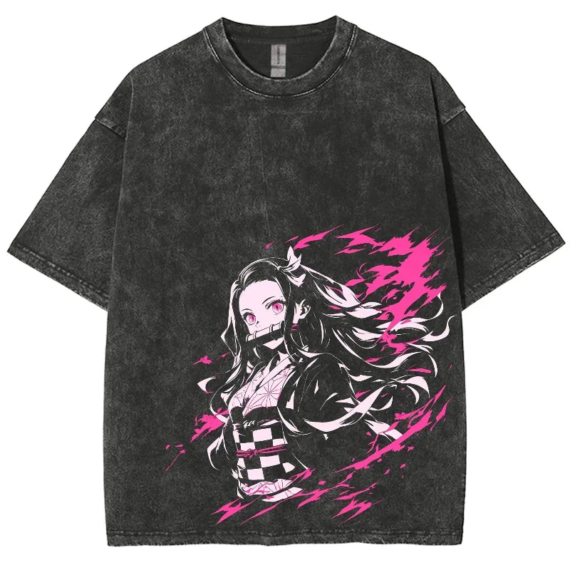 Oversized Streetwear Nezuko Kamado T-Shirt