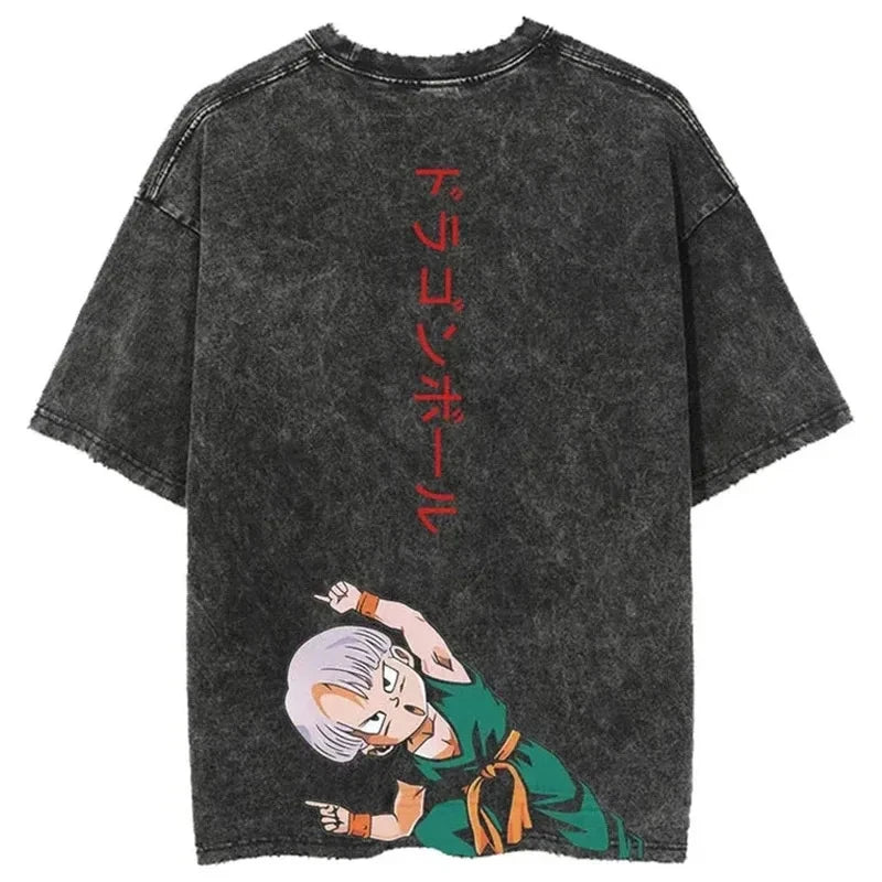 Oversized T-shirt Vintage Japanese Anime Dragon Ball 02