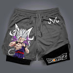 Dragon Ball Z Dry-Fit Compression Shorts 2 in 1