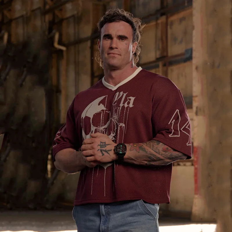 Summer new YA Trendy Brand Super Large T-shirt