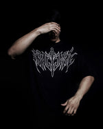 Oversized T-shirt Black Shadow