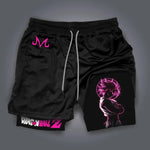Goku Phases Dry-Fit Compression Shorts 2 in 1