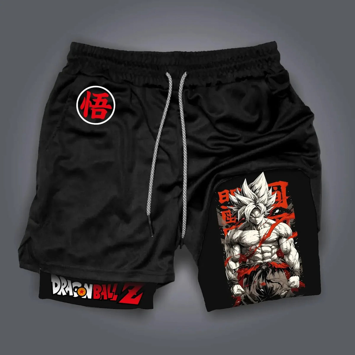 DBZ Dry-Fit Compression Shorts 2 in 1