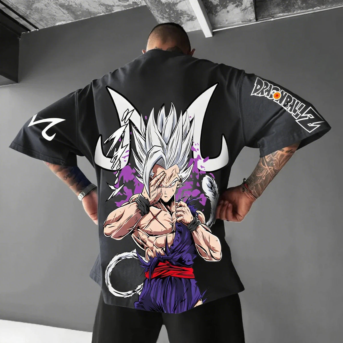 Oversized Streetwear Plus Size Gohan Dragon Ball