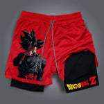Dragon Ball Z 2-in-1 Dry-Fit Compression Shorts