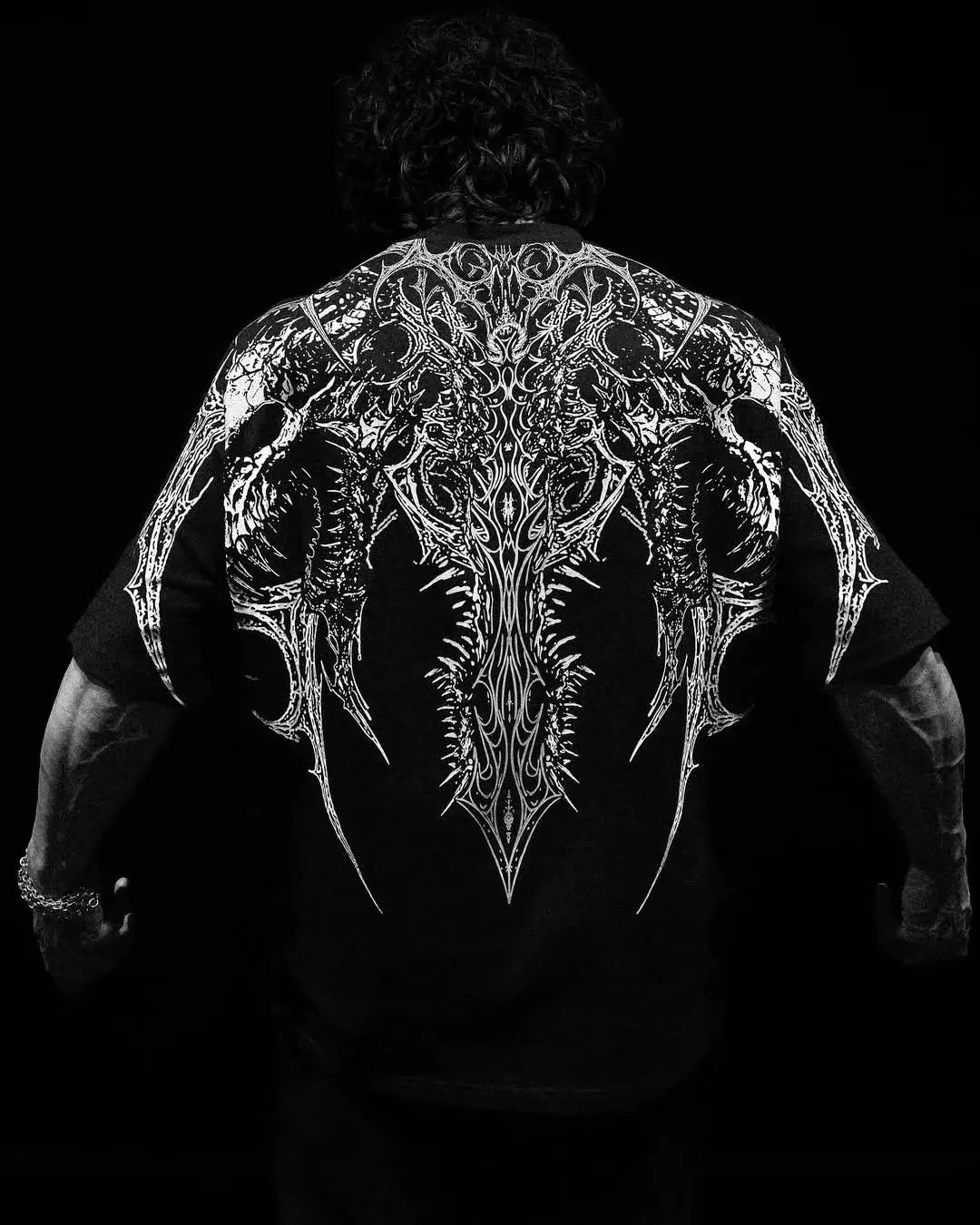 Dark Gothic Harajuku Style Men's Shirt