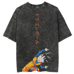 Oversized T-shirt Vintage Japanese Anime Dragon Ball 02
