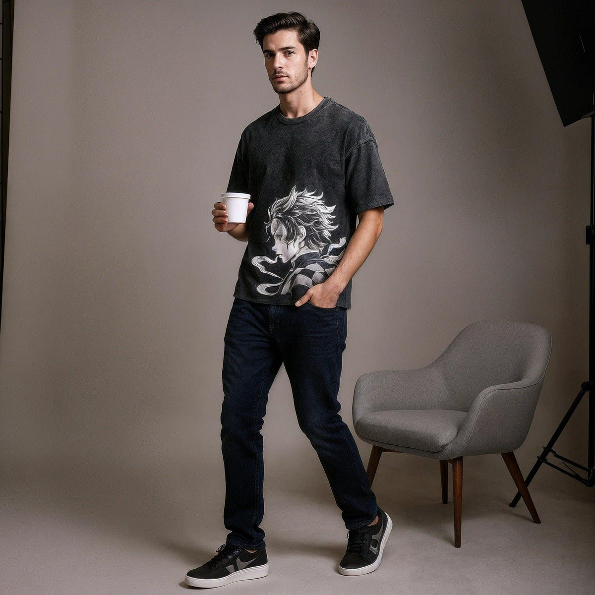 Demon Slayer Oversized Streetwear T-Shirt